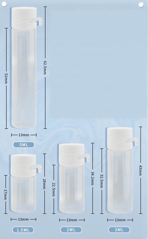 3ml screw glass vials freeze dried powder vials essence oil vials 05